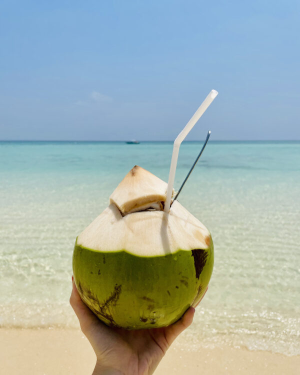 Erfrischung auf Bamboo Island