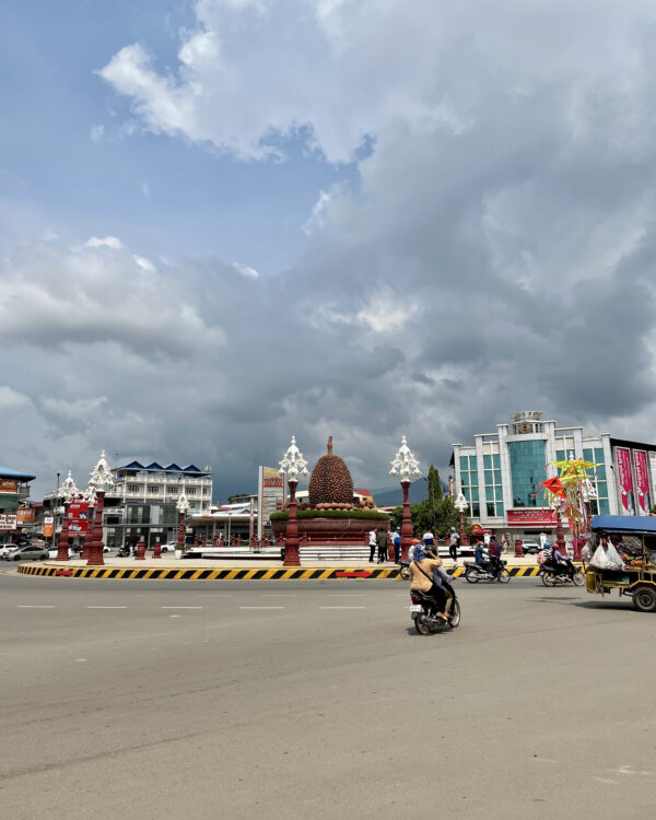 Roundabout Durian in Kampot