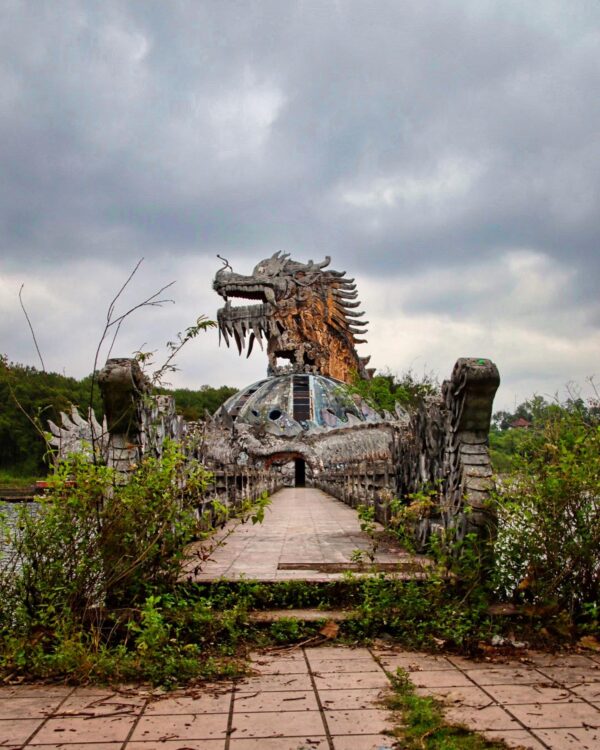 Thuy Tien lake Abandoned Water Park