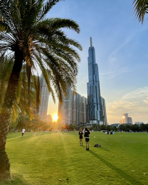 Blick auf den Landmark 81