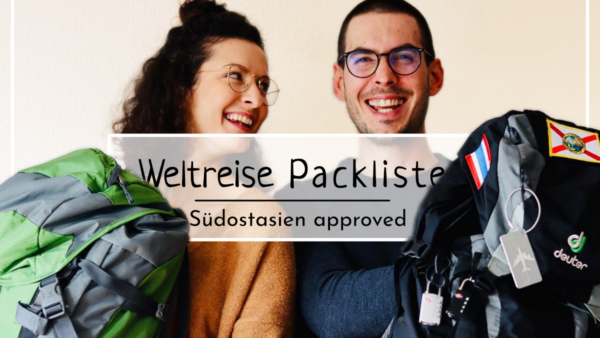 Weltreise Packliste