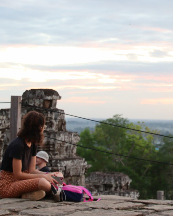 Sonnenuntergang Phnom Bakeng