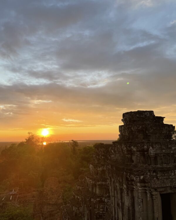 Sonnenuntergang Phnom Bakeng