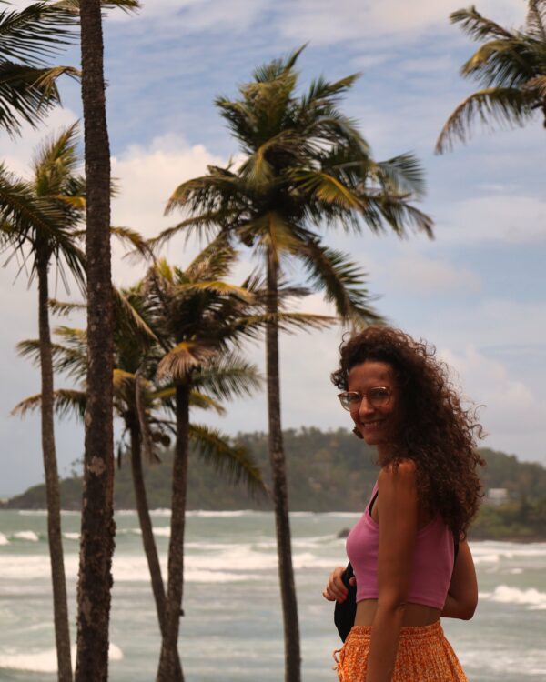 Auf diesem Bild sieht man den Coconut Tree Hill in Mirissa Sri Lanka im Rahmen der Sri Lanka Rundreise