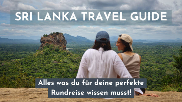 Zu sehen ist der Lion Rock Sri Lanka vom Pidurangala aus im Rahmen der Sri Lanka Rundreise