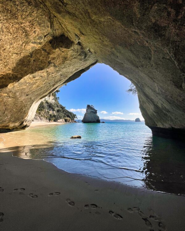 Neuseeland im Winter mit Camper I Cathedral Cove