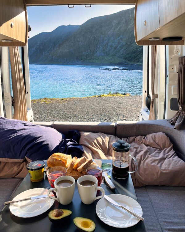 Neuseeland im Winter mit Camper I Te Kapahao Reserve