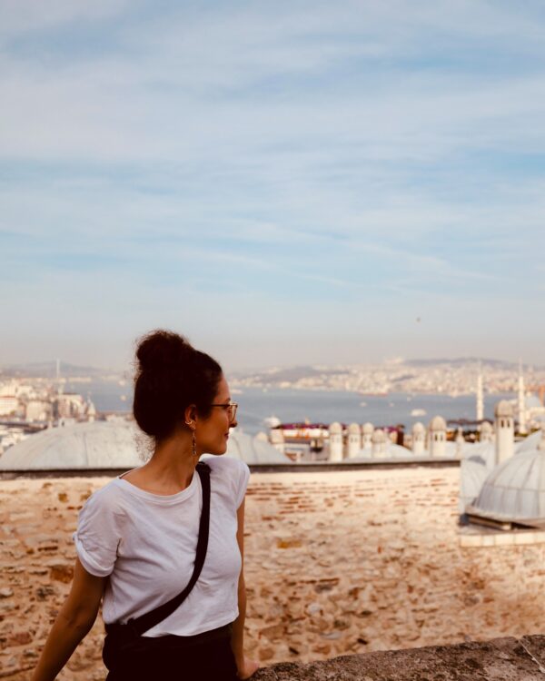 Auf dem Bild zu sehen ist der Ausblick der Süleymaniye Moschee im Rahmen von Istanbul Kurztrip Tipps