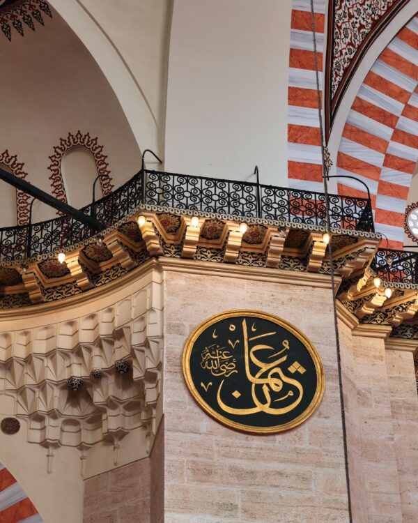 Auf dem Bild zu sehen sind Details der Süleymaniye Moschee im Rahmen von Istanbul Kurztrip Tipps