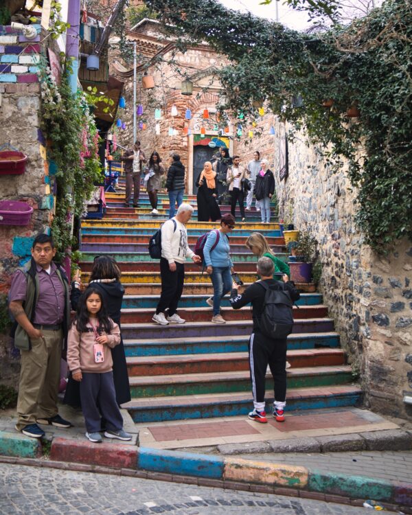 Auf dem Bild zu sehen ist Balat im Rahmen von Istanbul Kurztrip Tipps
